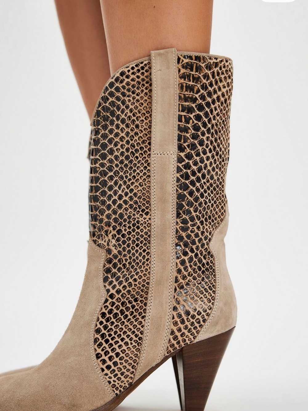Free People Feather Heel Boots